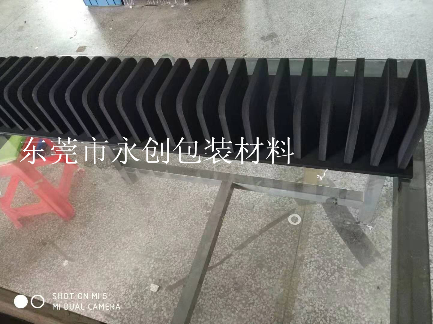 	60度高密度防静电EVA泡棉支架